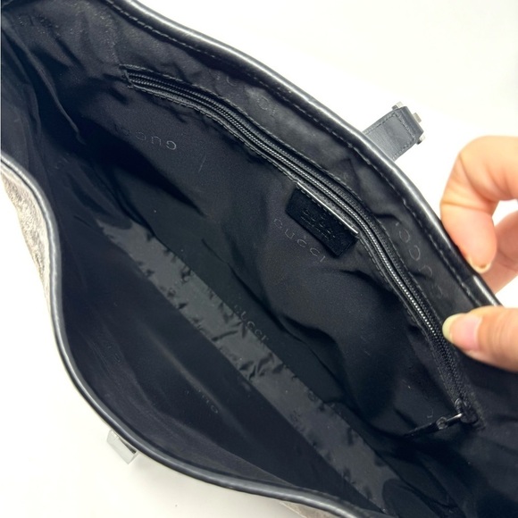 Tom Ford 1999 Gucci Vintage Jackie Bag – Gray Velvet Shoulder Bag, - Picture 11 of 15